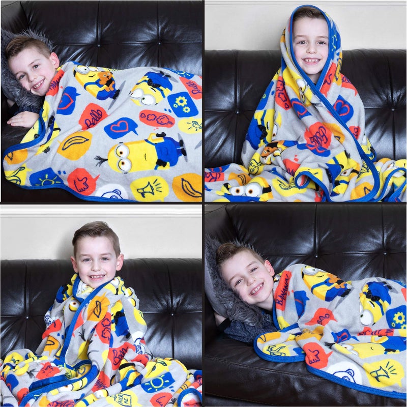 Franco Kids Bedding Super Soft Plush Throw Blanket, 46 in x 60 in, Minions The Rise Of Gru - Image 2