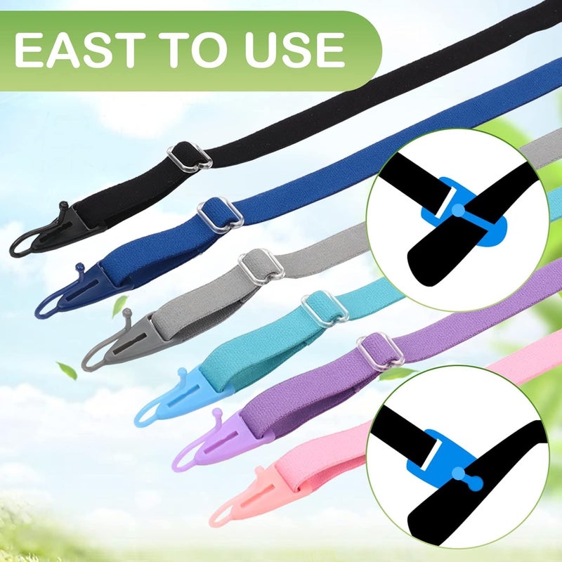 AEC FlexHook Adjustable Glasses Strap – Elastic Eyewear Retainer with Hook for Spectacle Frames | Kids Glasses Holder Band for Neck & Head Use - Image 5