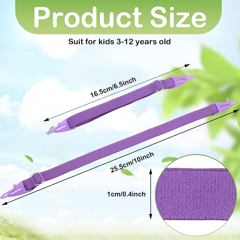 AEC FlexHook Adjustable Glasses Strap – Elastic Eyewear Retainer with Hook for Spectacle Frames | Kids Glasses Holder Band for Neck & Head Use - Image 4