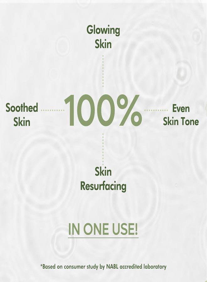 MCaffeine تونر مكون من فواكه AHA والشاي الأخضر لتقشير لطيف وتحسين نسيج البشرة | تونر للوجه لبشرة متألقة من استخدام واحد | تونر لتضييق المسام للرجال والنساء | خالي من الكحول - 150 مل - Image 5