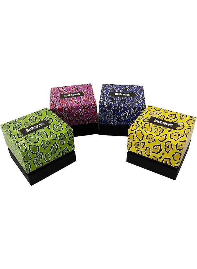 Just Cavalli Women’s Snake Spirit Two-Tone Stainless Steel Wrap Watch – White Dial, Gold & Silver - Image 5