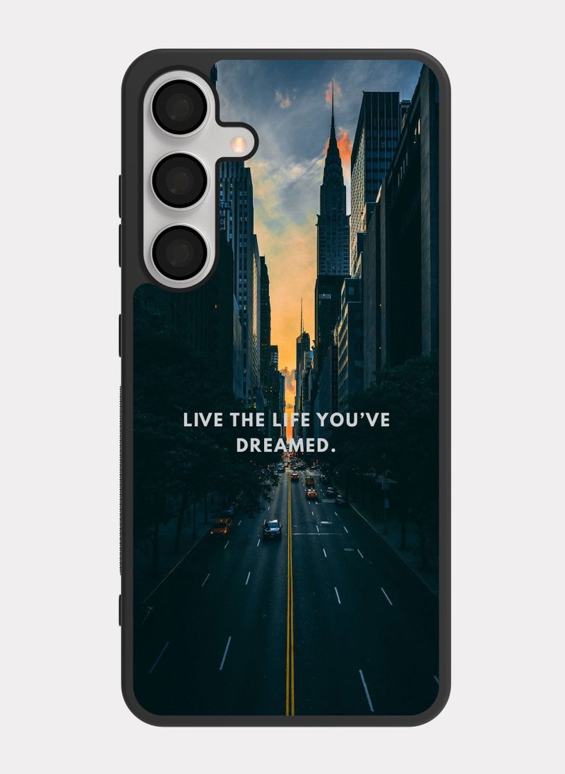 PXLAAT Samsung Galaxy S24 case cover English Quote - Image 1