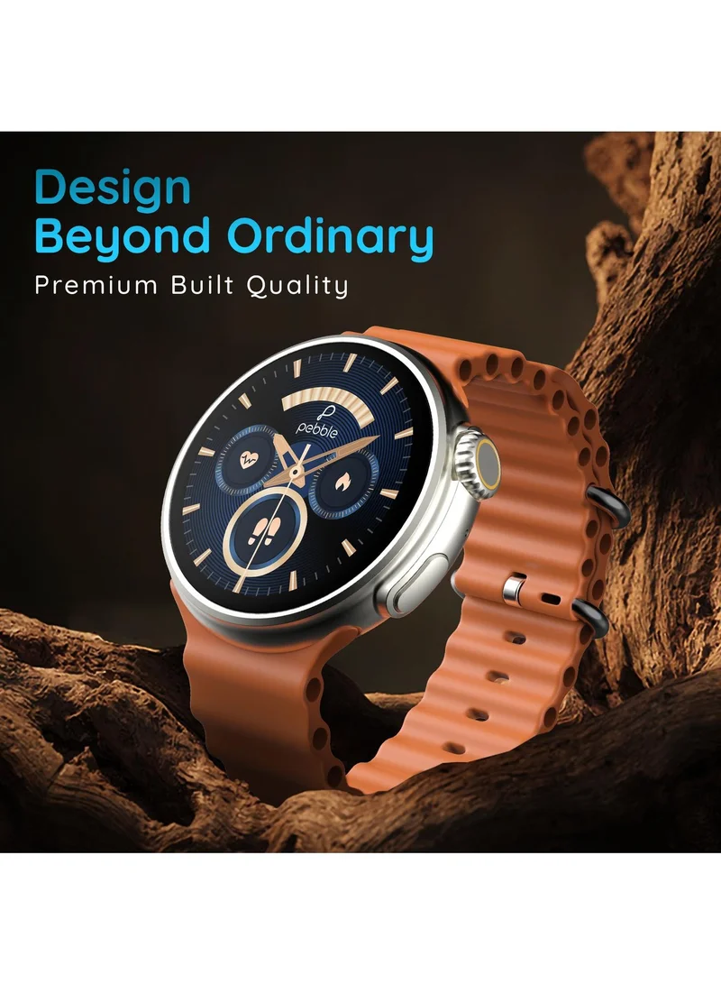 Pebble Forte 1.50" HD Infinite Display, BT Calling, Health Suite, Multi Sports, Premium Built, Alaram & Notification