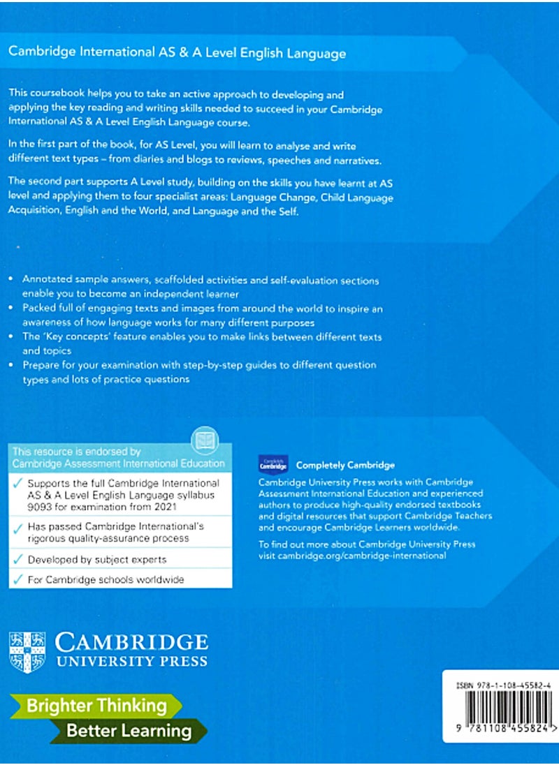 null - Cambridge International AS and A Level English Language Coursebook - Image 1