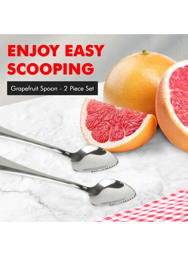 Chef Craft Grapefruit Spoon, 2-Pack - Image 2