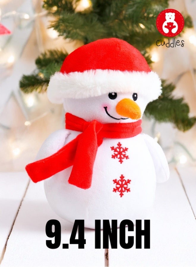 Cuddles Collectible Xman Snowman Plush (Gift plush toys for Boys and Girls) 24cm - Image 2