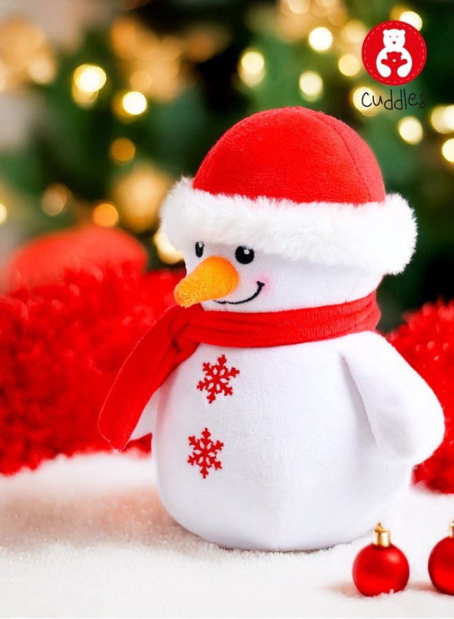 Cuddles Collectible Xman Snowman Plush (Gift plush toys for Boys and Girls) 24cm - Image 5