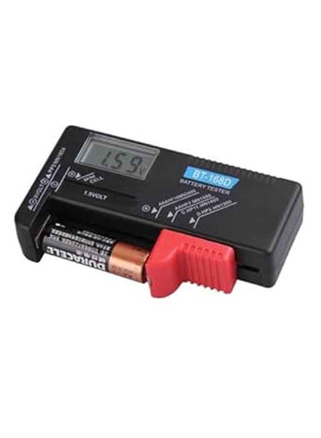 Digital LCD Battery Tester For AA AAA 9V Button Cell Voltage Display Easy Read - Image 1