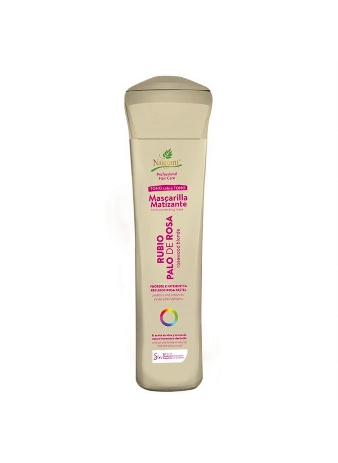 Naissant Professional Hair Treatment Mask. Color Depositing, Color Intensifier and Tone Correcting Highlights. Without Salt, Paraben and Ammonia. (Rosewood, Palo De Rosa)  - Image 1