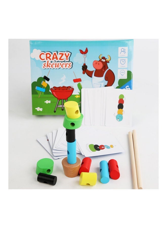 NIBEMINENT Children's Training Concentration Crazy Skewers Toys 24.7 X 18 4.5cm  - Image 1