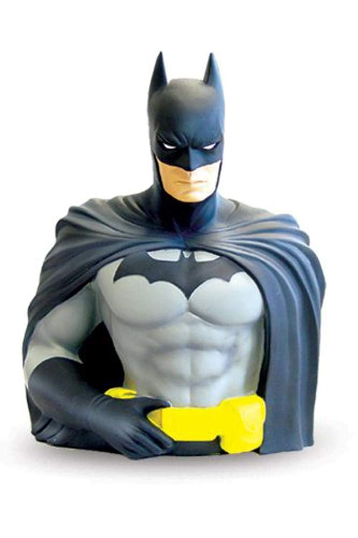 DC Batman Bust Bank, 8 1/4-inches tall - Image 1