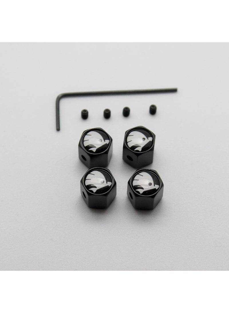 Ripido Skoda Valve Cover Allen Model Black Color Safe Against Theft 