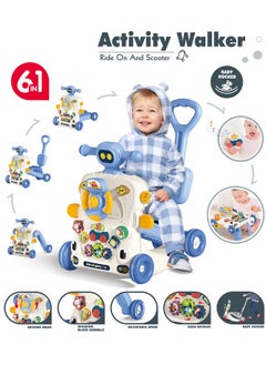 Baby Walker, Walker for Babies with Adjustable Height, Multi-Function Anti-Rollover Infant Walkers, Baby Activity Center w/Music &Toys Tray,for Baby Boys and Girls 6-18 Months Baby Walker with Wheels Portable - pzsku/Z56BC63EB8AAF95356DF7Z/45/_/1735203700/fc67edb7-c7d1-4b60-9afc-ddc74d9544fb