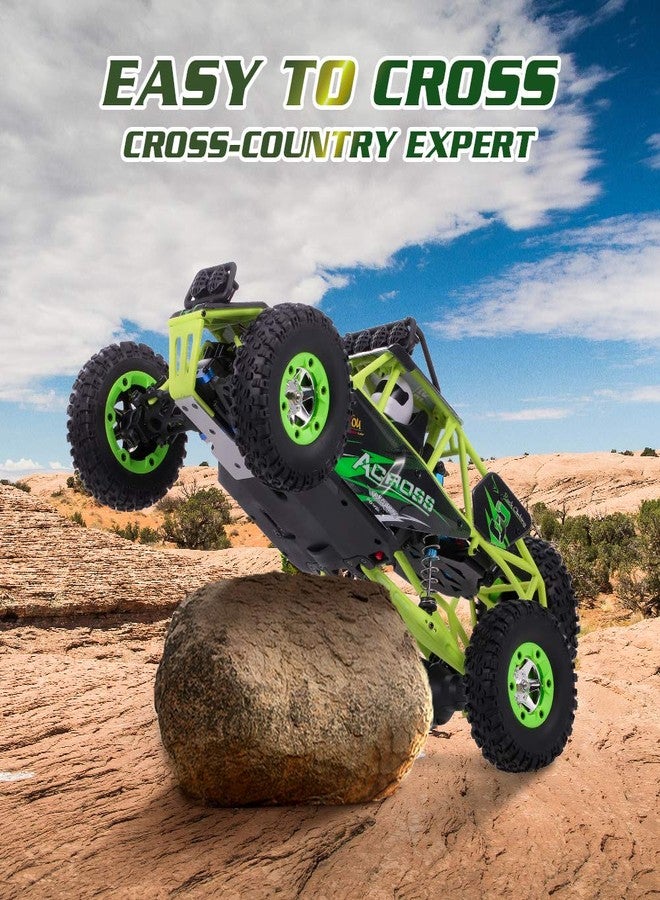 GoolRC WLtoys 12428 RC Car, 1/12 Scale 4WD 50km/h High Speed RC Rock Crawler, 2.4Ghz Remote Control Off Road Truck for Adults - Image 4