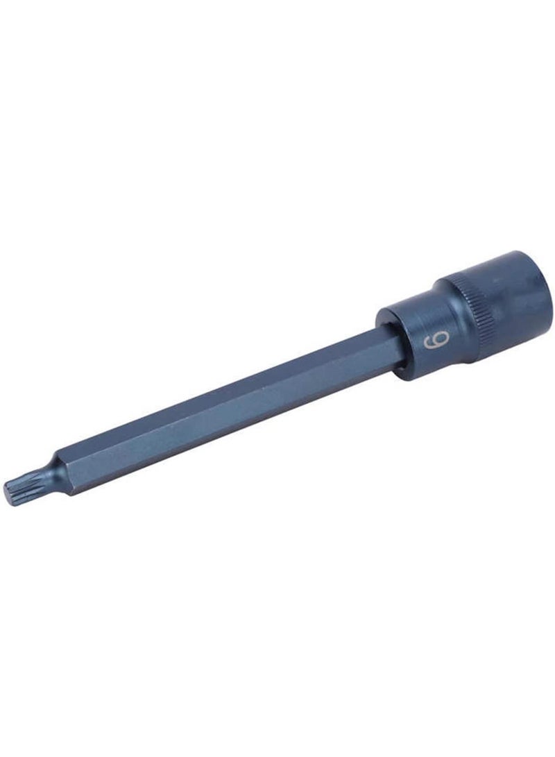 GGOOT 12-Points Screwdriver Bit Socket Bluish Alloy Steel Hardware Hand Tool Metric 140x6mm Hand Tool - Image 4