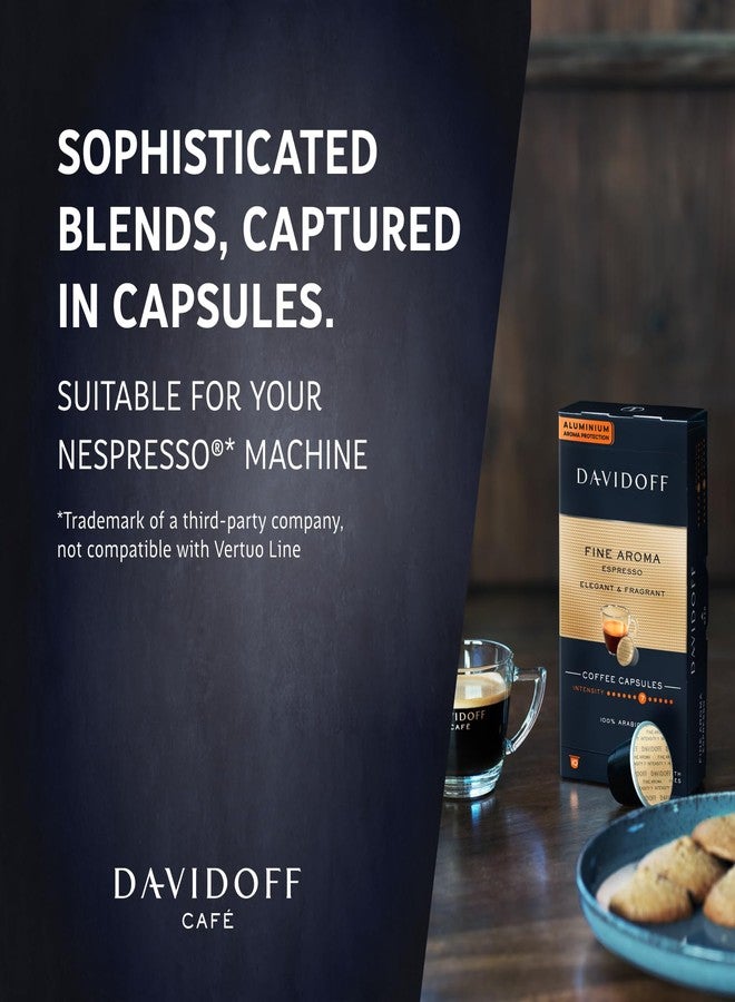 Davidoff Fine Aroma Coffee Capsules - 7/12 Intensity - 10 X Capsules - 55 Gm - Image 3