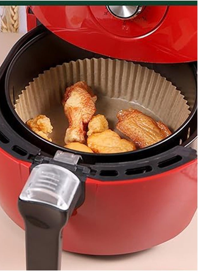 Home Care - Home Care Air Fryer 100 Pc Paper Liners, Air Fryer Disposable Liners, Non-Stick and Oil Proof for Easy Cleanup,Oil-proof, Water-proof, Parchment Baking Paper for Baking Roasting Microwave - Image 1