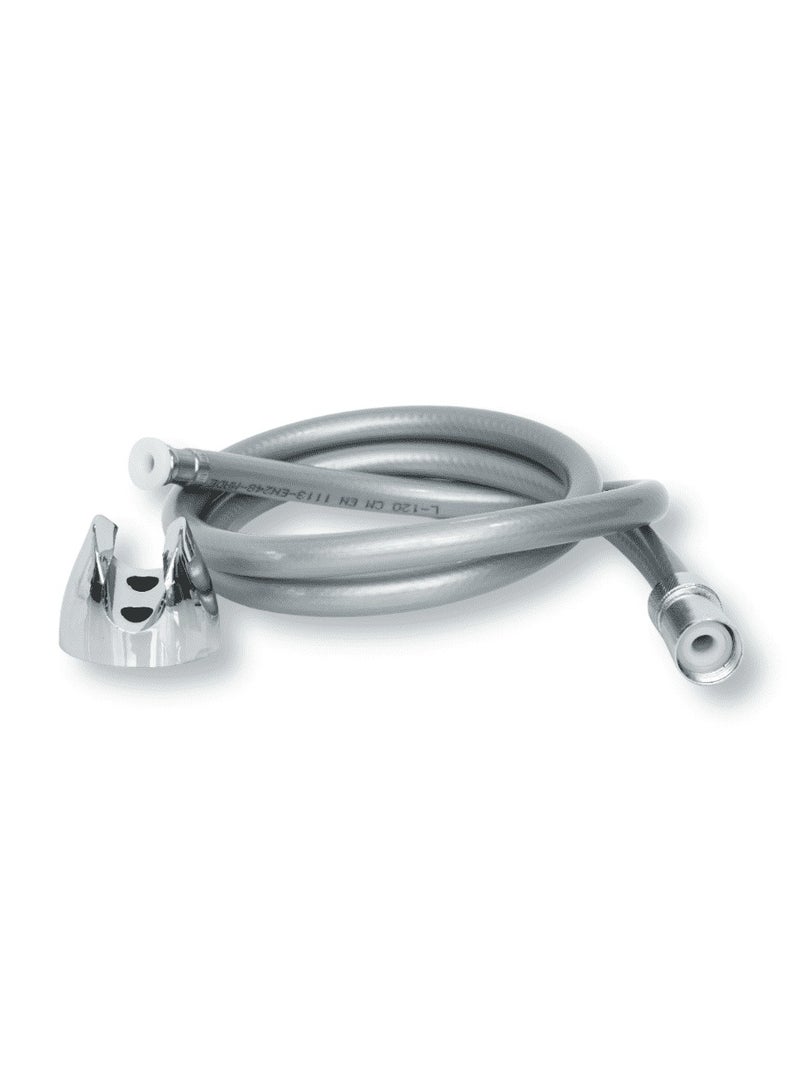 MAAT Premium Shattaf MVT-003CGH | Chrome Head with Grey Hose | Hygienic Turkish Quality - Image 3