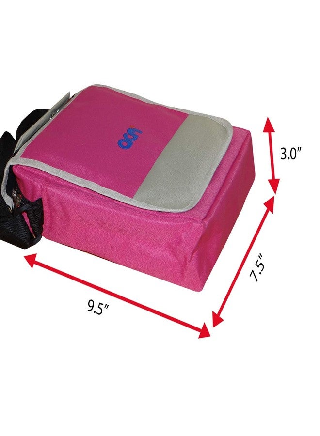 Acm Flip Soft New Born Baby Multipurpose Diaper Bag Small Dark Pink - Image 5