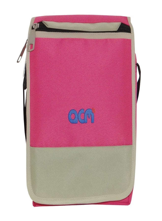 Acm Flip Soft New Born Baby Multipurpose Diaper Bag Small Dark Pink - Image 2
