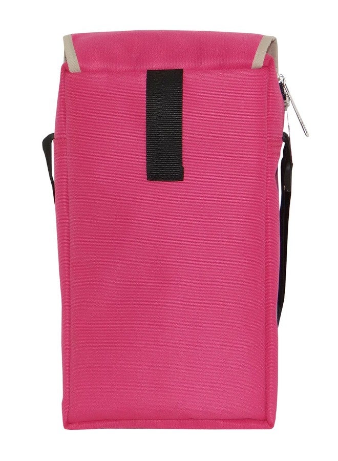 Acm Flip Soft New Born Baby Multipurpose Diaper Bag Small Dark Pink - Image 4