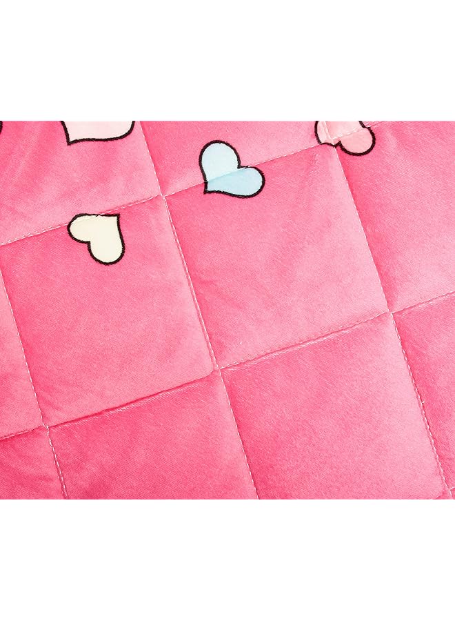 إيروريكس مجموعة من 2 غطاء لحاف من الفلانيل الناعم القابل للعكس للأطفال لجميع المواسم، 3 قطع مقاس مفرد 150 × 200 سم، طقم فراش للأولاد أو البنات بنمط خياطة هندسية على الوجهين مع طباعة غائمة، متعدد الألوان - Image 4