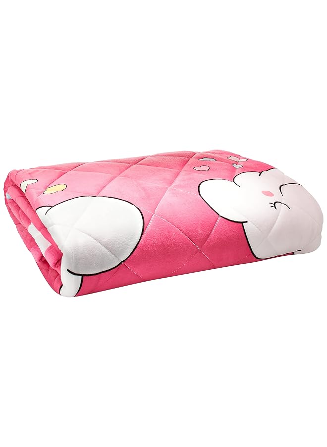 إيروريكس مجموعة من 2 غطاء لحاف من الفلانيل الناعم القابل للعكس للأطفال لجميع المواسم، 3 قطع مقاس مفرد 150 × 200 سم، طقم فراش للأولاد أو البنات بنمط خياطة هندسية على الوجهين مع طباعة غائمة، متعدد الألوان - Image 1