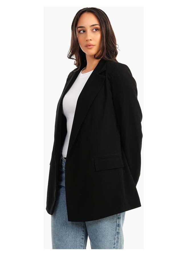 Carina بليزر بياقة مشقوقة - Image 2