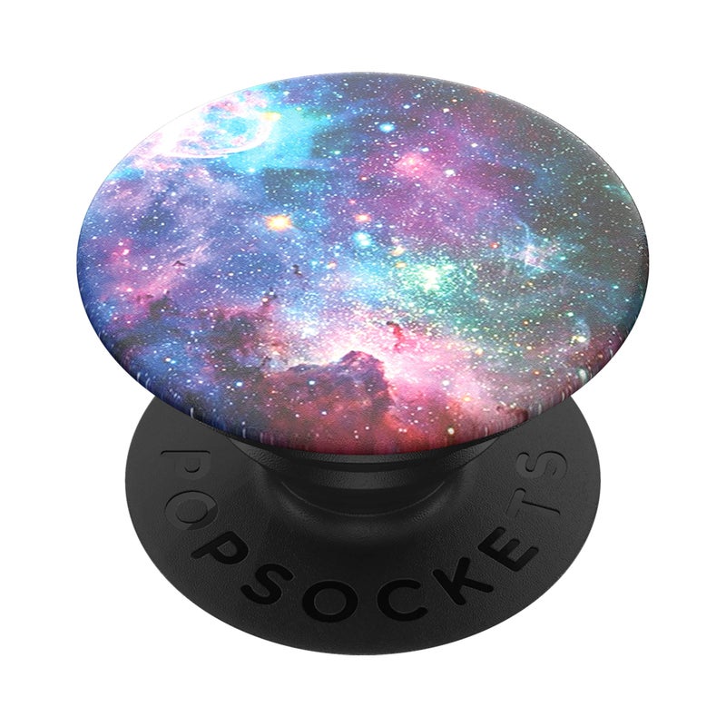 PopSockets Phone Grip with Expanding Kickstand, Blue Nebula - Image 1
