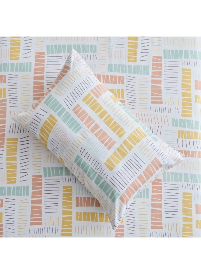 Home Box Nora Savana 2-Piece Single Microfibre Flat Sheet Set 240 x 160 cm - Image 5