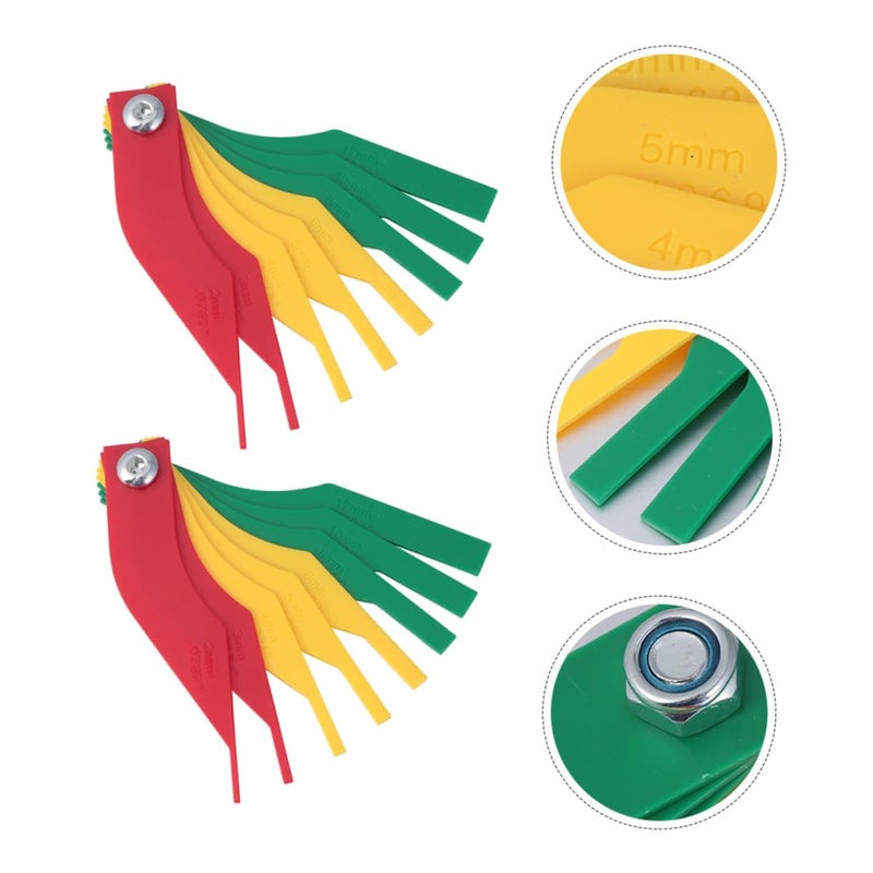 3Pcs Brake Pad Thickness Gauge Tool Set for Accurate Vehicle Wear Detection and Measurement - Image 3