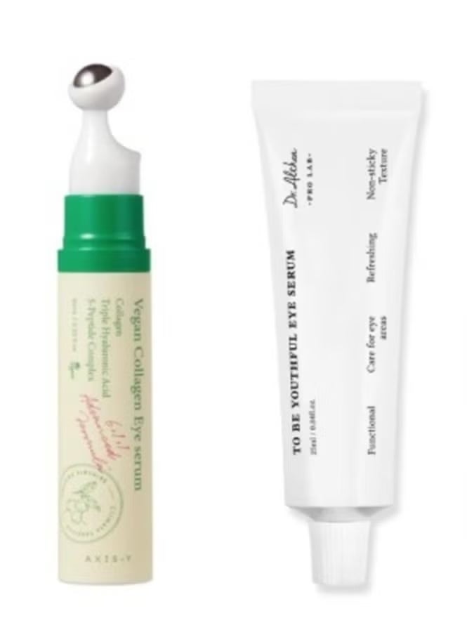 دي آر.ألثيا سيروم العيون "تو بي يوثفول" من دكتور ألثيا 25 مل + سيروم العيون "فيجان كولاجين" 10 مل - Image 1