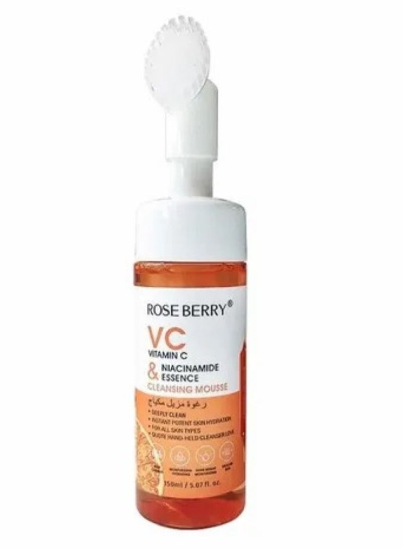 RB VC  Vitamen C & NIACINAMIDE ESSENCE Cleansing Mousse 