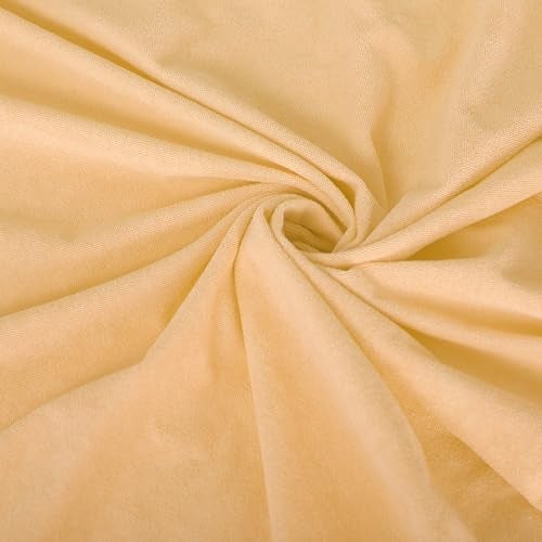 Daksh 100% Waterproof Mattress Protector Twin Bed, 78x48 Inch |Ultra Soft Cotton Feel Terry Mattress Cover, Breathable - Hypoallergenic Fitted Bed Protector - 78"x48", 6.5x4 Feet, Twin Size, Beige - Image 5