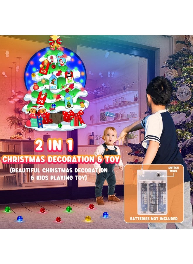 Bootaa 31" Led Felt Chirstmas Tree For Kids, Dart Board For Kids, Toys For Ages 5-7, Christmas Decoration, Kids Toys, Gift Ideals For 3 4 5 6 7 8 9 10 Year Old Boys Girls, Xmas Gift, Party Favors - Image 2