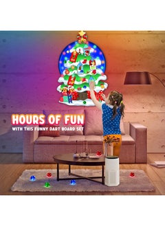 Bootaa 31" Led Felt Chirstmas Tree For Kids, Dart Board For Kids, Toys For Ages 5-7, Christmas Decoration, Kids Toys, Gift Ideals For 3 4 5 6 7 8 9 10 Year Old Boys Girls, Xmas Gift, Party Favors  - Image 4