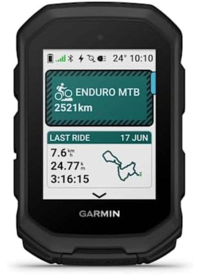 Garmin® Edge® MTB, Rugged GPS Bike Computer with Preloaded, Full-Color Trail Maps and Advanced Performance-Tracking for Mountain Bikers - Image 1