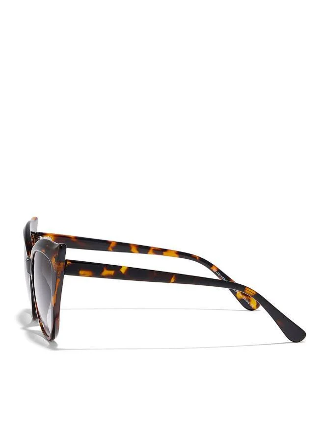 بلاك أوت Women's نظارات شمسية بلاك أوت آفا عين القطة بإطار كامل للنساء