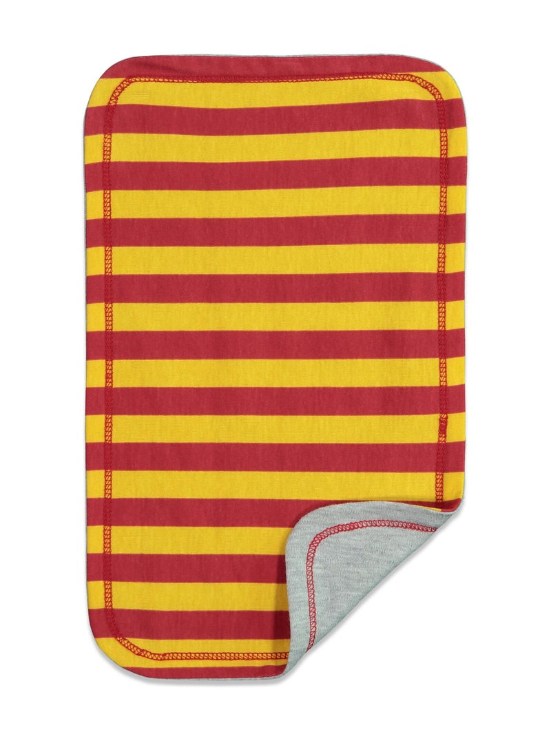 Harry Potter Newborn Baby Boy or Girl Zip Up Sleep N' Play, Bib, Blanket and Burp Cloth 4 Piece Outfit Set 0-6 Months - Image 5