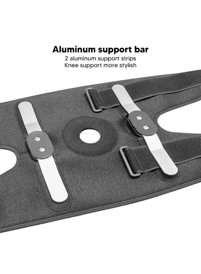 كيلا دعامة الركبة للنساء والرجال، دعامة ركبة مفصلية مع مثبتات جانبية، دعامة ركبة مفتوحة قابلة للتعديل لعلاج التهاب المفاصل، تمزق الغضروف المفصلي، الرباط الصليبي الأمامي، الرباط الجانبي الإنسي، التعافي من الإصابات، تخفيف آلام المفاصل - Image 5