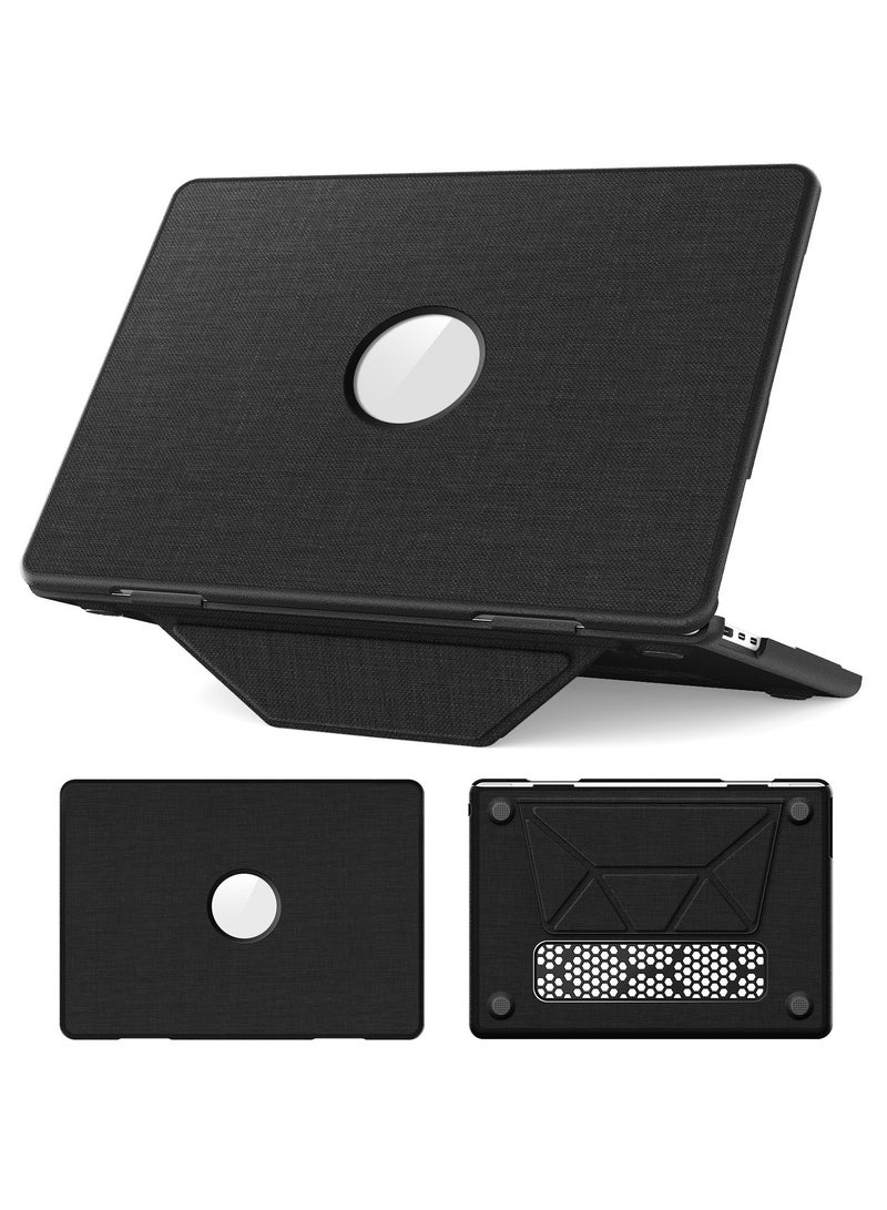 Compatible with MacBook Air 13-inch cases for M4, M3, M2 models (2025, 2024, 2022), A3240, A2681, A3113. Includes foldable stand, mouse pad, and keyboard cover. MacBook Air 13.6-inch hard-shell fabric case.