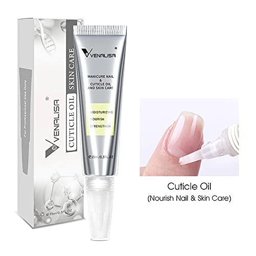 V VENALISA Venalisa 15ml Cuticle OilCuticle Softener Nail Polish Manicure Nails Skin Care Moisturizing Nourish Strengthen For Gel Nails Cuticle Softening VenalisaCuticle Oil - Image 4