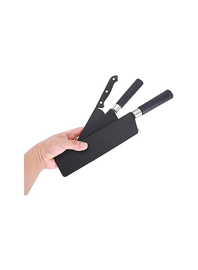 Delfino Sheath, DELFINO 2 Pcs Chefs Kitchen Butcher Protecting Knife Case Edge Guard Cover Sleeves Waterproof Protectors Blade for Chopping Slicing Carving Knife Meat (Knife Not Included)  - Image 2