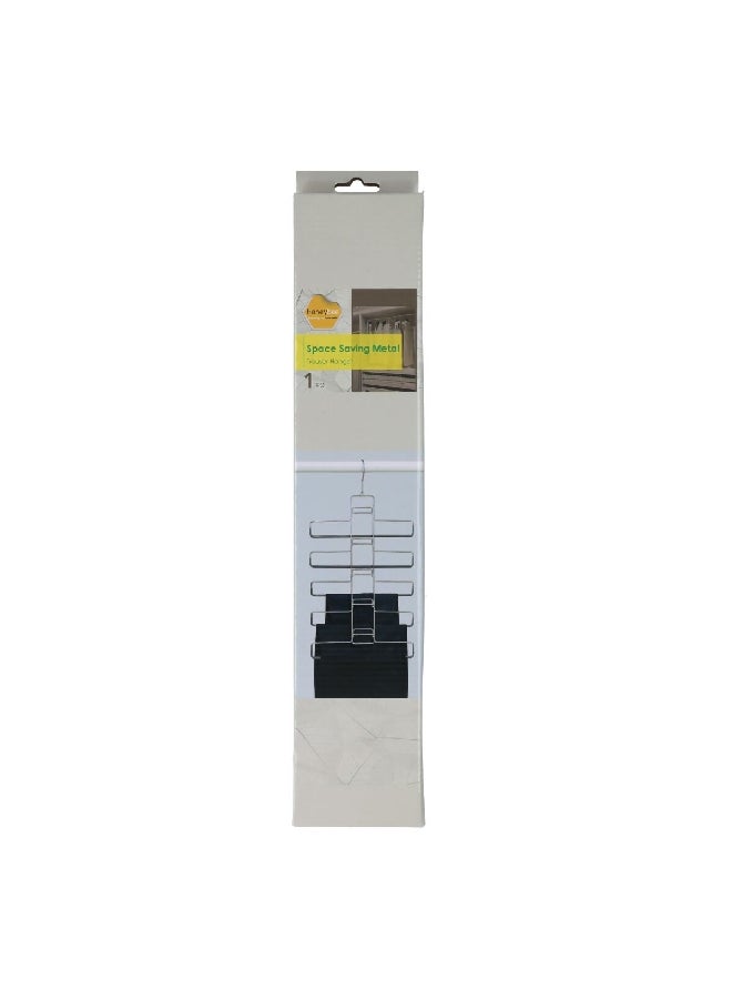 HONEYBEE 5-Layered Space-Saving Trouser Hanger Black and Grey MHS2017 - Image 2