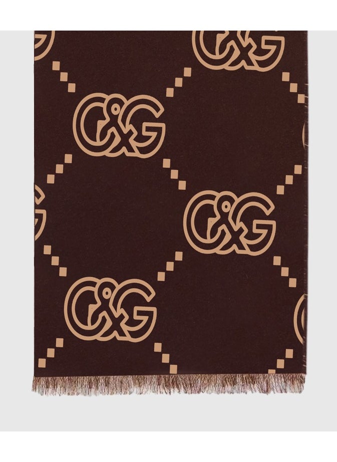 G&G AVENUE - Men fashion scarf with soft and warm winter collar, classic thick knitted scarf breathable and lightweight handbag accessories neck scarf men's gift - Image 1