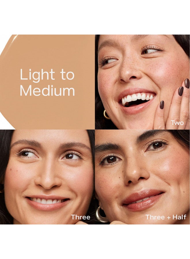 Saie Saie Hydrabeam Under Eye Brightener - Sheer + Hydrating Eye Brightener with Cucumber Extract - Instantly Illuminates Skin for a Radiant Finish - Shade 2 (0.2 oz) - Image 2