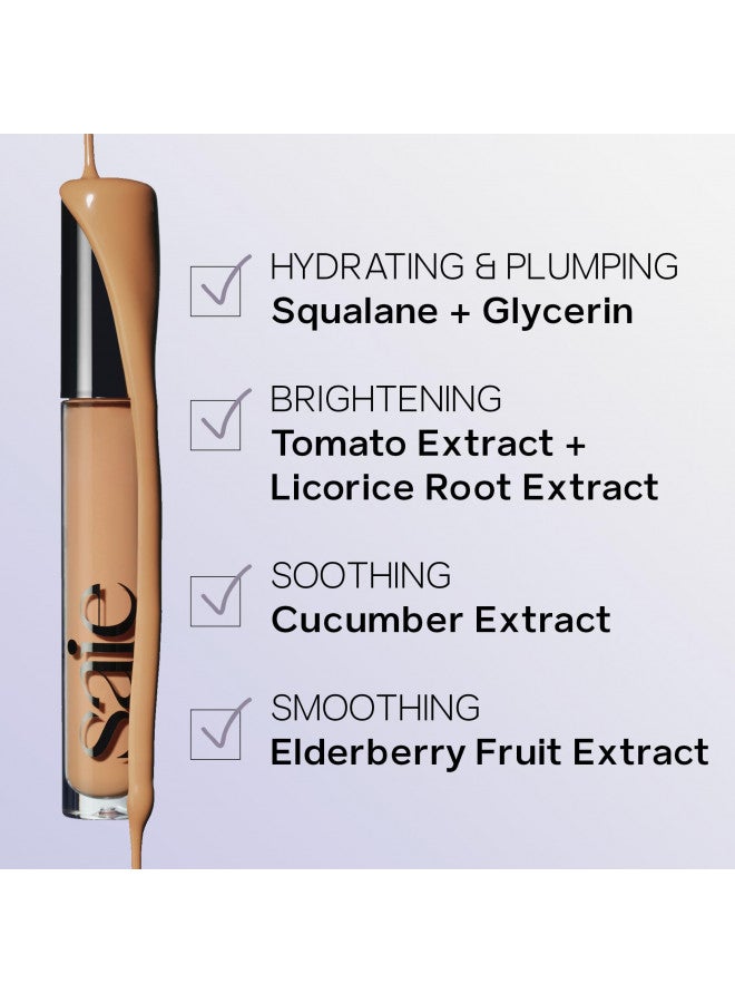 Saie Saie Hydrabeam Under Eye Brightener - Sheer + Hydrating Eye Brightener with Cucumber Extract - Instantly Illuminates Skin for a Radiant Finish - Shade 2 (0.2 oz) - Image 1