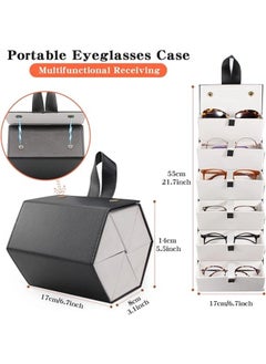 6 Slots Foldable Sunglasses Bag Eyeglass Case Portable Anti-Scratch Sun Glasses Storage Bag  Hangable Anti-Stress Sunglasses Organizer for Women Men Glasses Protective Case for Travel Home - pzsku/Z56BE416376B65EDF03E2Z/45/_/1700362406/399b0f10-a6ec-43c8-bf89-46dc258980de