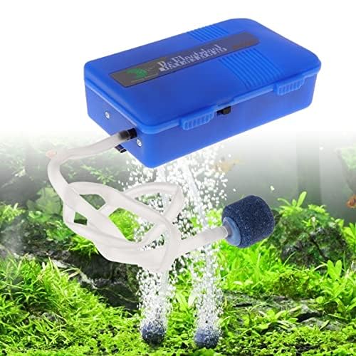 VAYINATO® R-101 Single Output Aquarium Oxygen Fish Tank Battery Portable Aerator Air Pump (Battery Not Included) by Petzlifeworld - Image 2