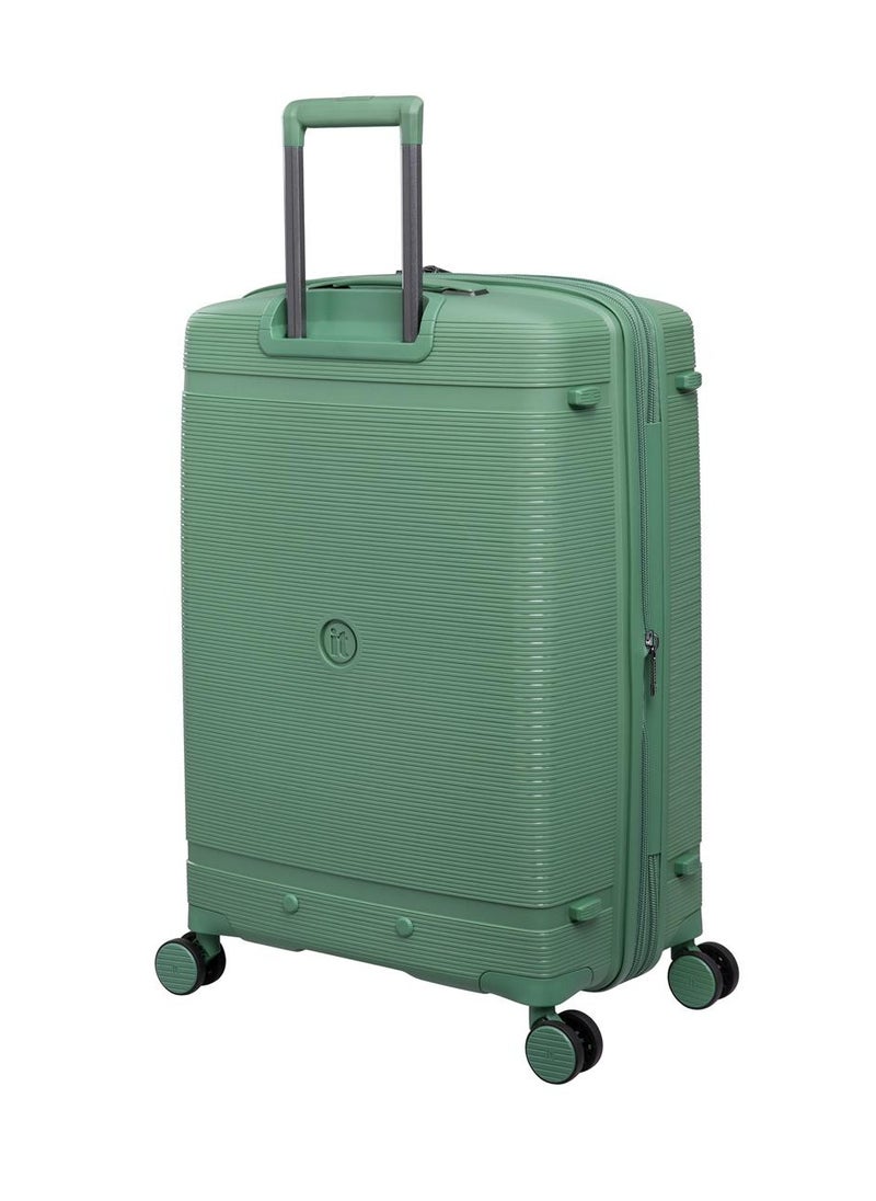 it Luggage - it Luggage Bag Unanimous Set of 3 Pcs, Hard Case Polypropylene (PP) Material, Matching Color Suitcases, 8x360 Degree Spinner Wheels, Expandable Trolley, Telescopic Handle, TSA Lock, Color Green Tea - Image 1